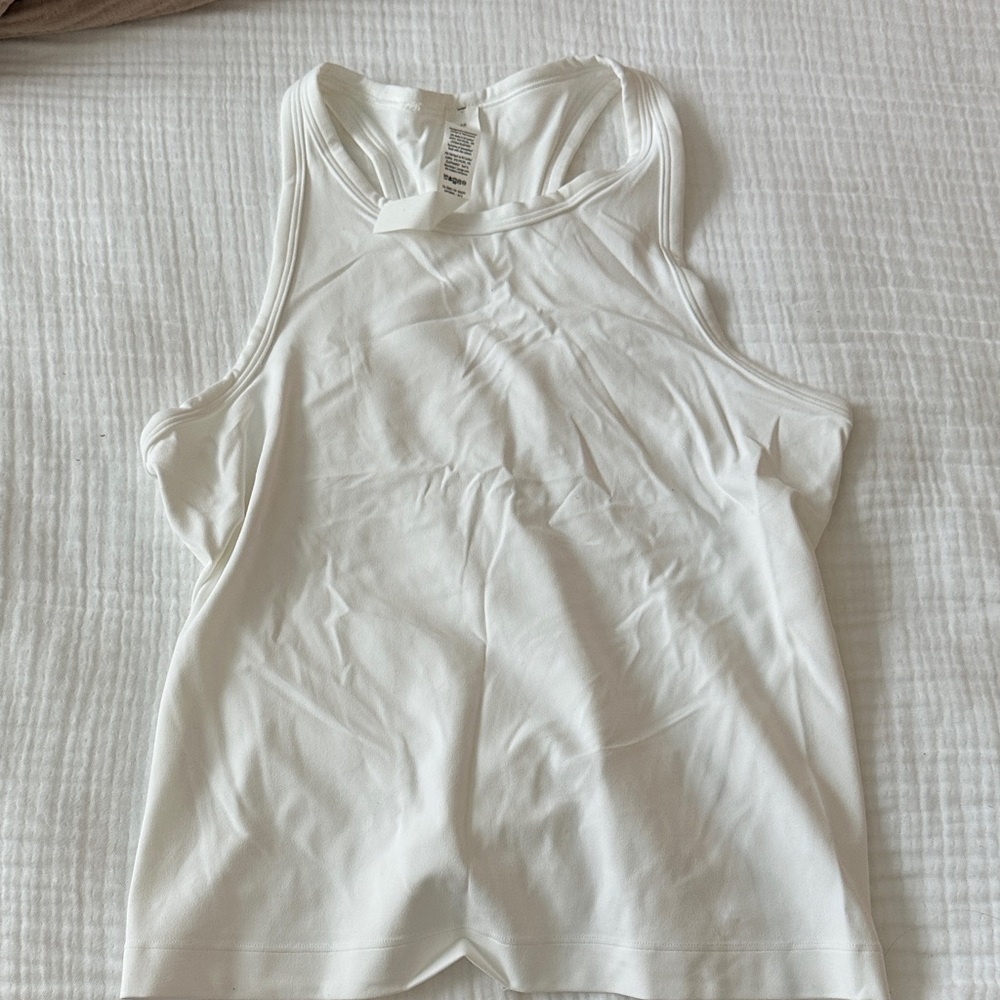 Lululemon White Tank Top